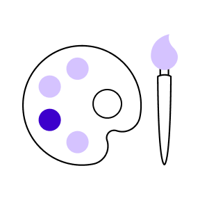 Icône Direction artistique