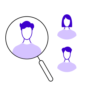 Icône Recherche utilisateur