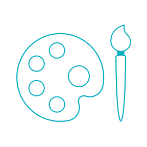 Icône Direction artistique