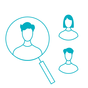 Icône Recherche utilisateur